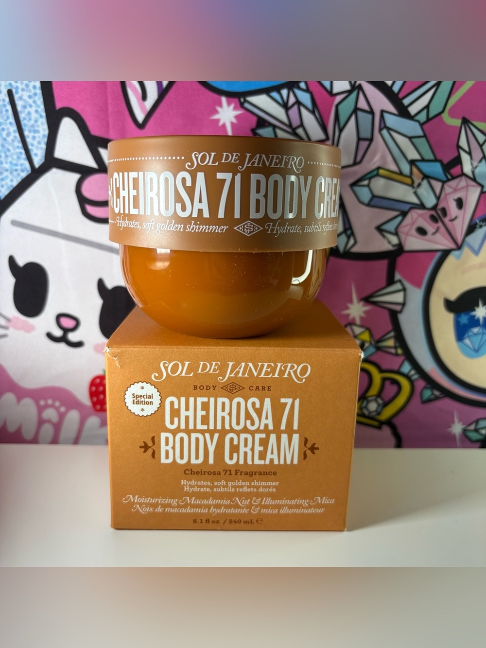 Sol de Janeiro Cheirosa 71 Body Cream 8.1fl oz Full Size Special Edition